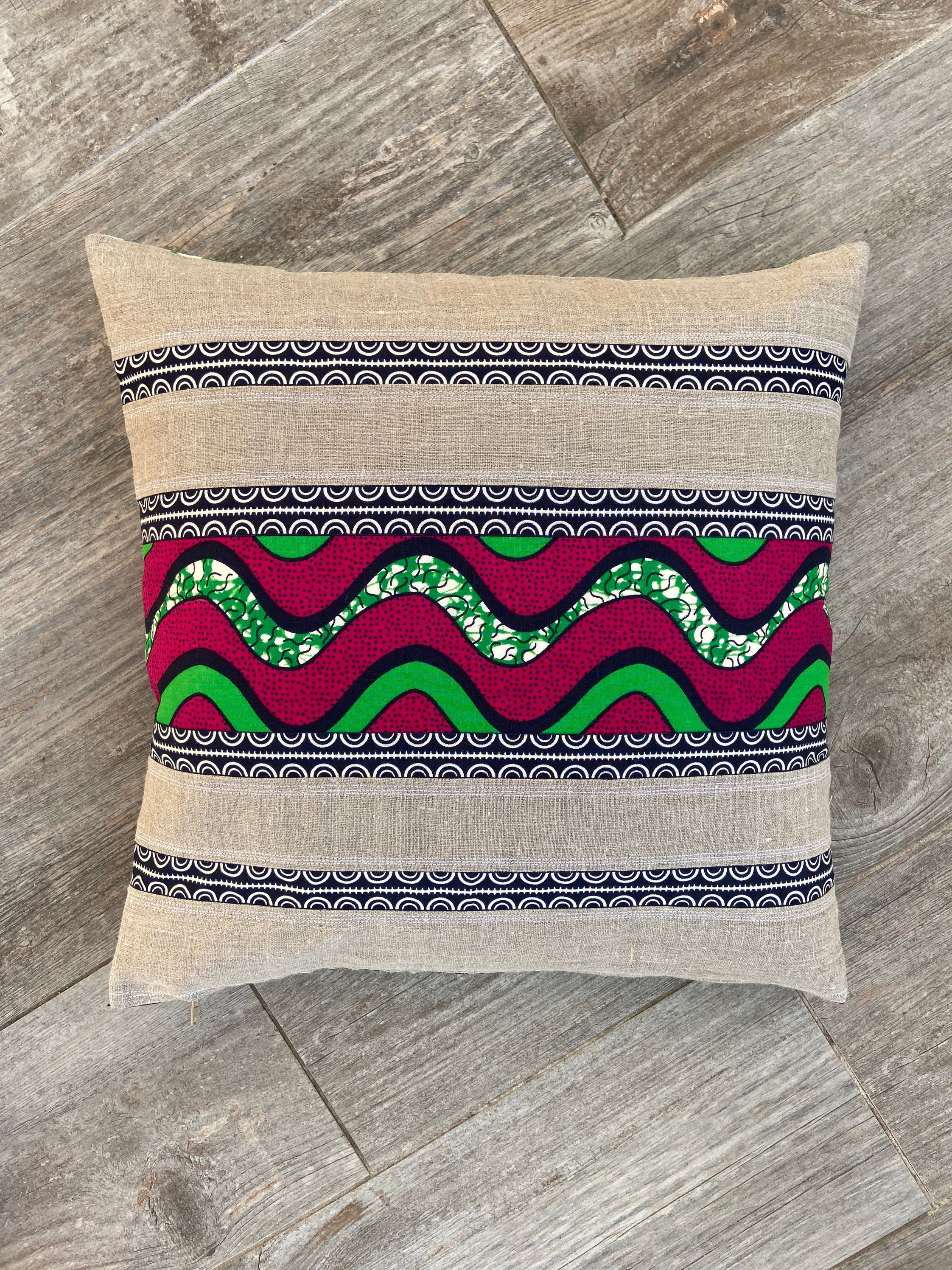 Coussin Collection Vagues Africaine 2
