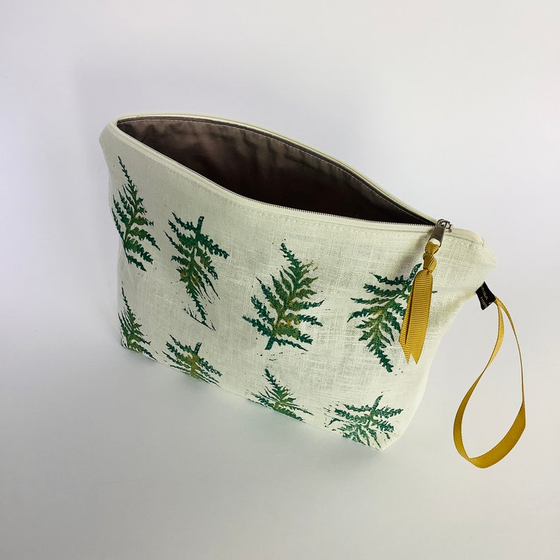 RAINAATELIER Fern Makeup Bag - Thumbnail 3