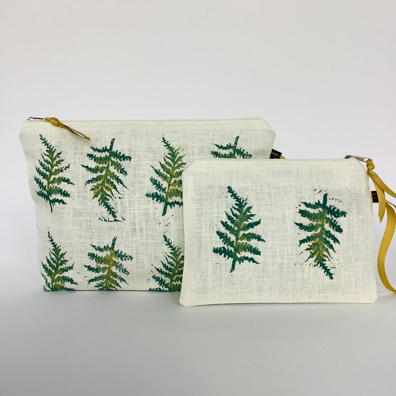 RAINAATELIER Fern Makeup Bag