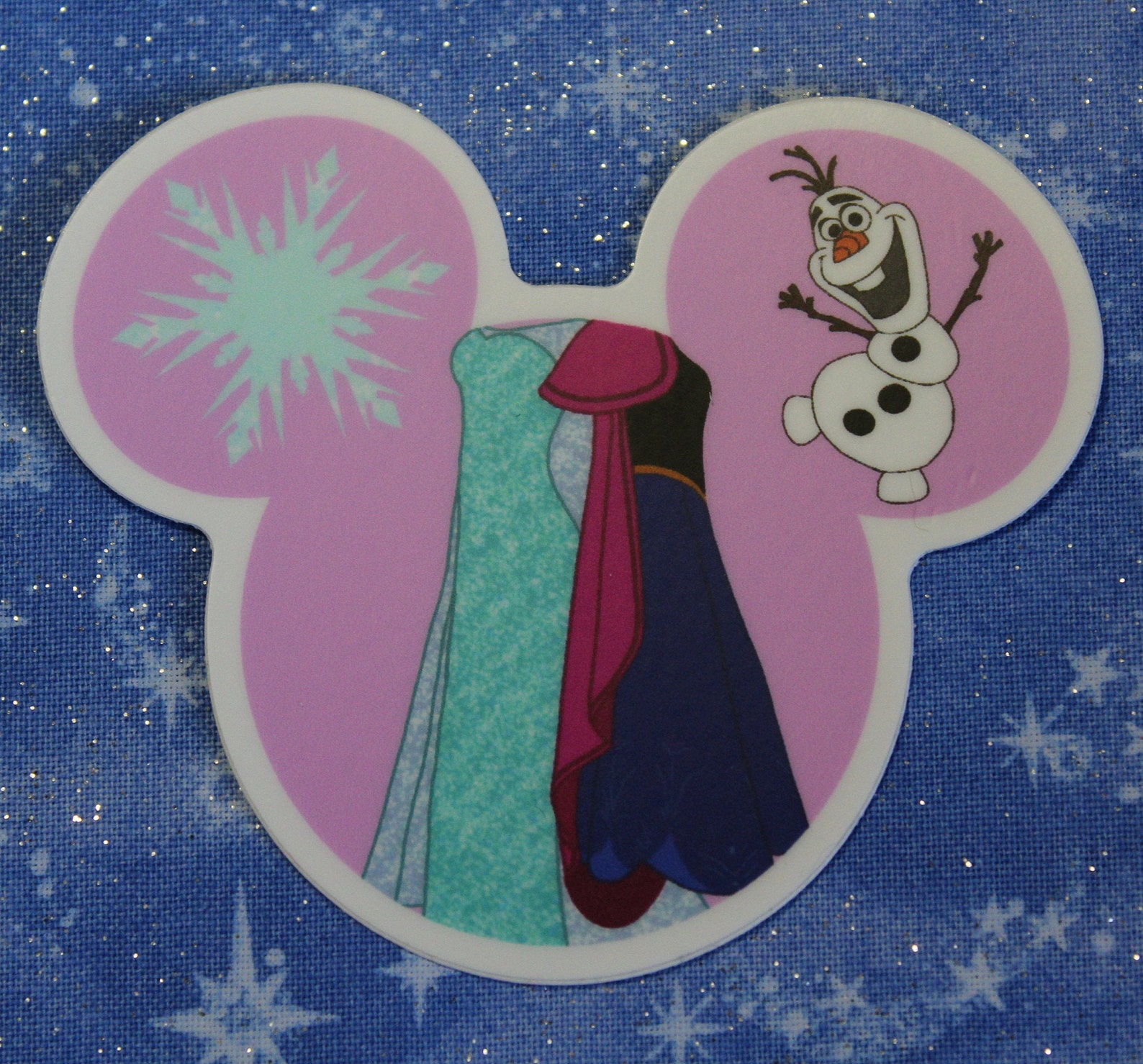 Frozen Inspired Vinyl Sticker Etsy