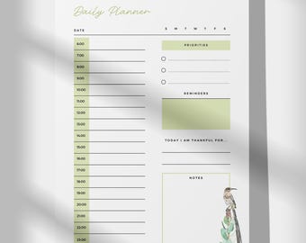 Planificador de aves - Imprimible