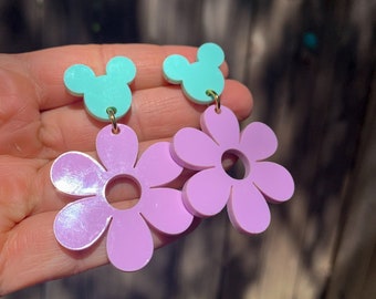 Mickey Earrings, Disney Earrings, Disney Vacation