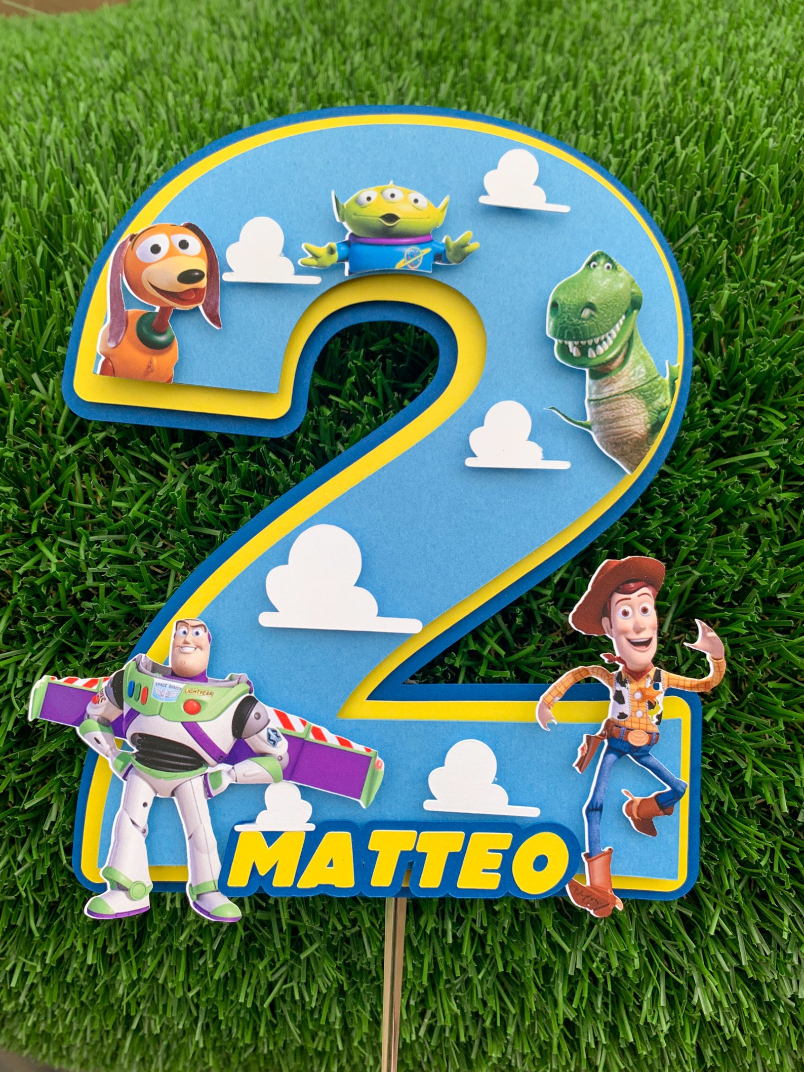 Toy Story Cake Topper, Toy Story Birthday, Woody Cake Topper, Disney