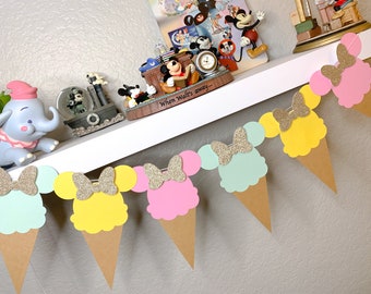 Minnie Mouse summer banner, Disney Banner, Disney Spring Banner , Minnie Mouse Summer Banner, Disney Banner