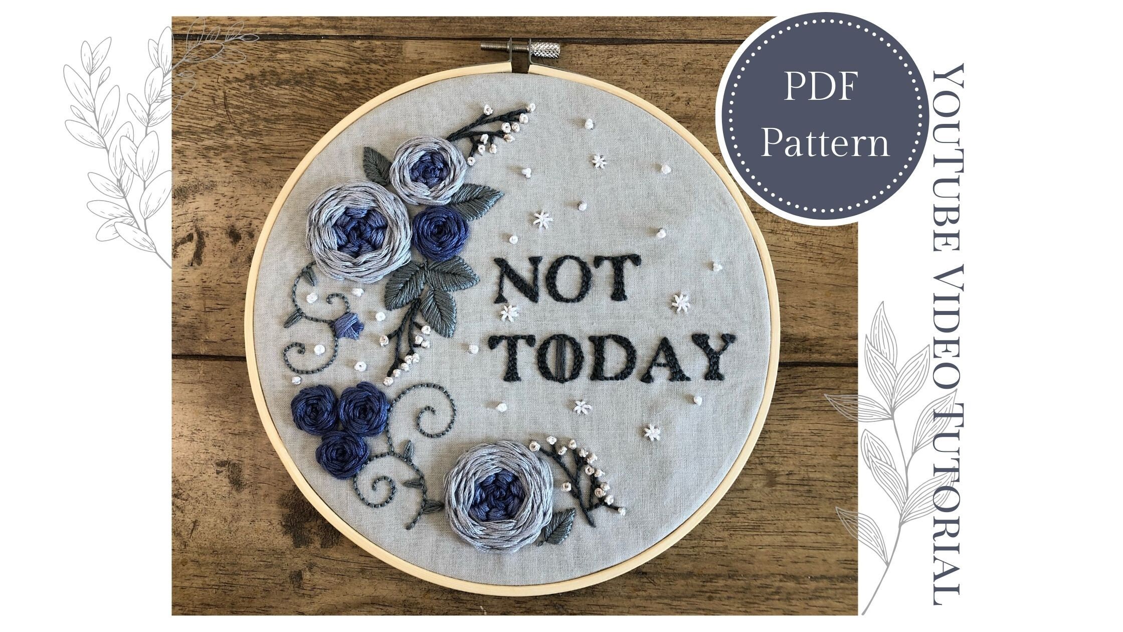 n*a様 TODAY FUL Embroidery Patchwork Trou n*a様 TODAY FUL Embroidery Patchwork Trou