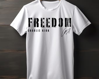 freedom png, Charlie PNG, instant download, signature png, digital design, free, black, dtf design, kirk, PNG, kirk charlie