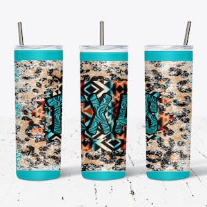 Sublimation tumbler design, 20oz skinny tumbler, PNG file, digital download, sublimation digital download,Texas cheetah print