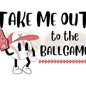 Take me out o the ballgame, baseball, png, instant download, baseball png, stitch, transparent background