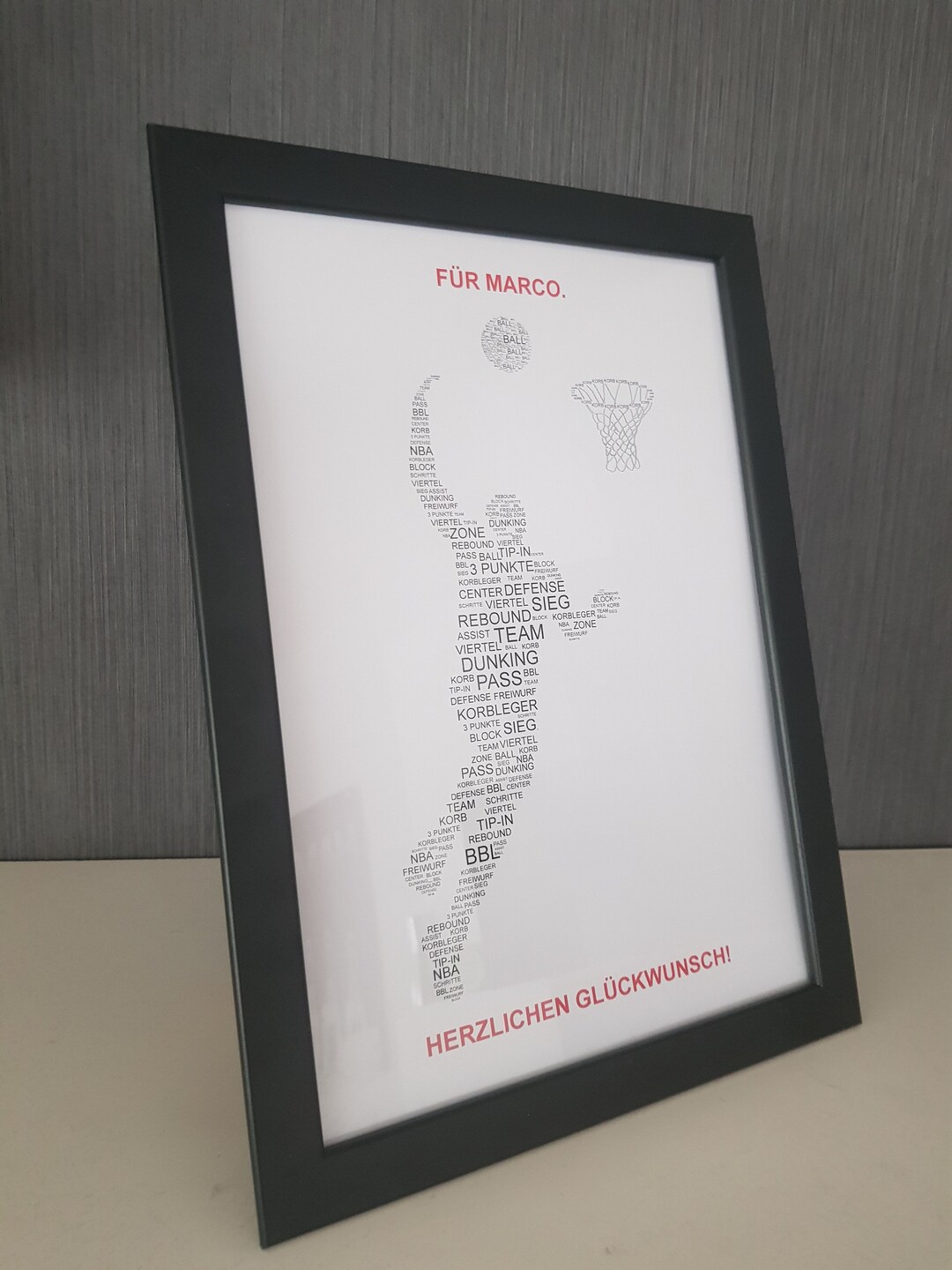 GESCHENK FÜR BASKETBALLER zum Geburtstag Jubiläum oder Etsy.de