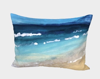 100% Cotton Sateen 26in x 20in Knife-Edge Sham Roostery Pillow Sham Fish Blue Sea Waves Oceans Lagoon Love R Blue Lagoon Print 100% Cotton Sateen 26in x 20in Knife-Edge Sham Roostery Pillow Sham Fish Blue Sea Waves Oceans Lagoon Love R Blue Lagoon Print