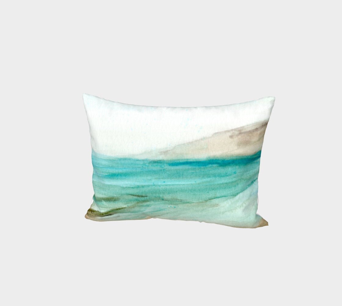 Coastal Pillow Shams Standard Etsy