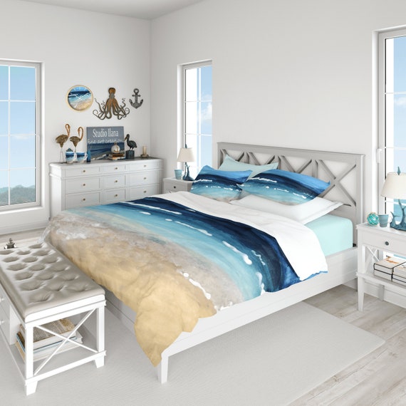 Beach themed cheap bed frame