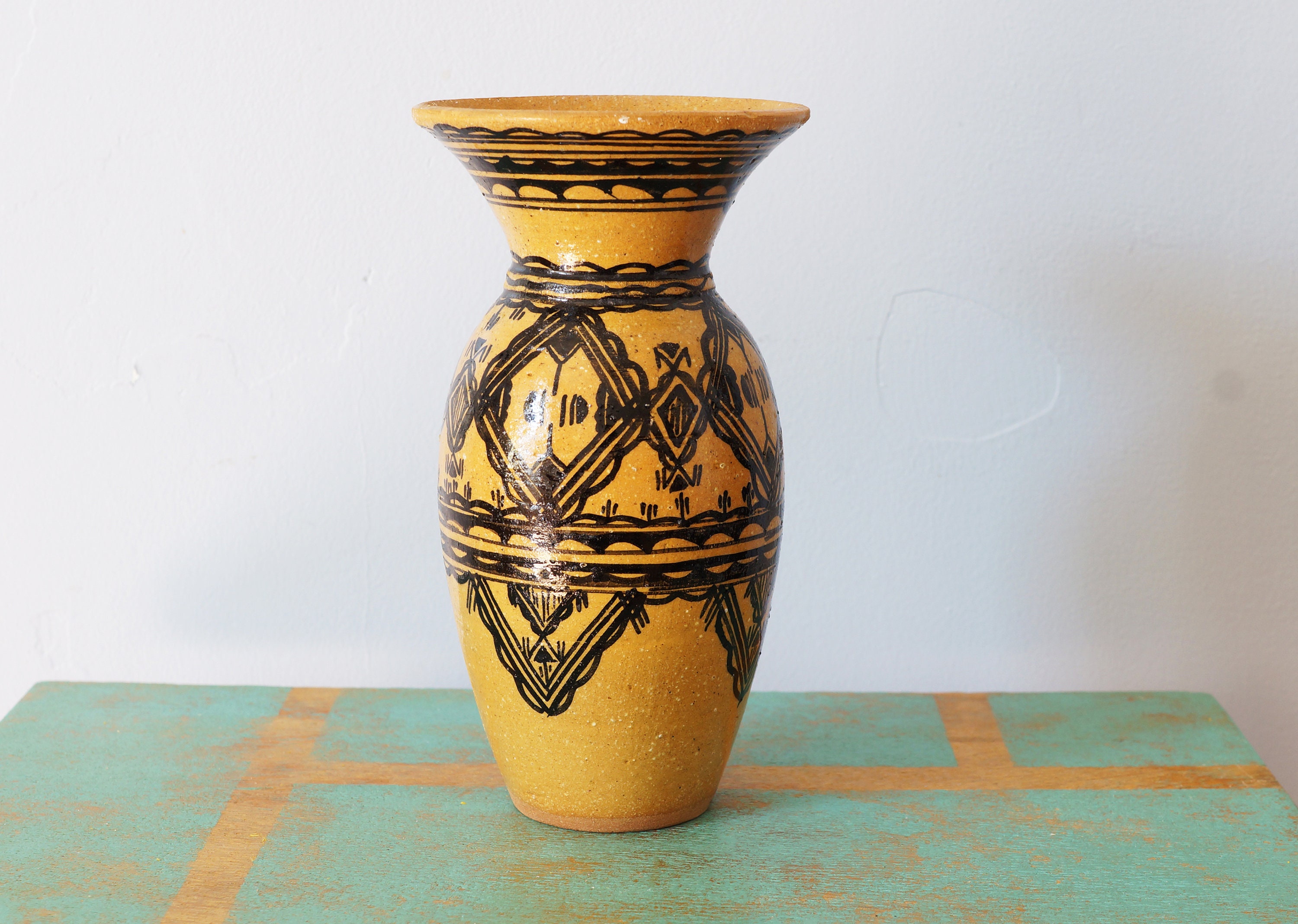 Vase d'afrique Du Nord, Vintage