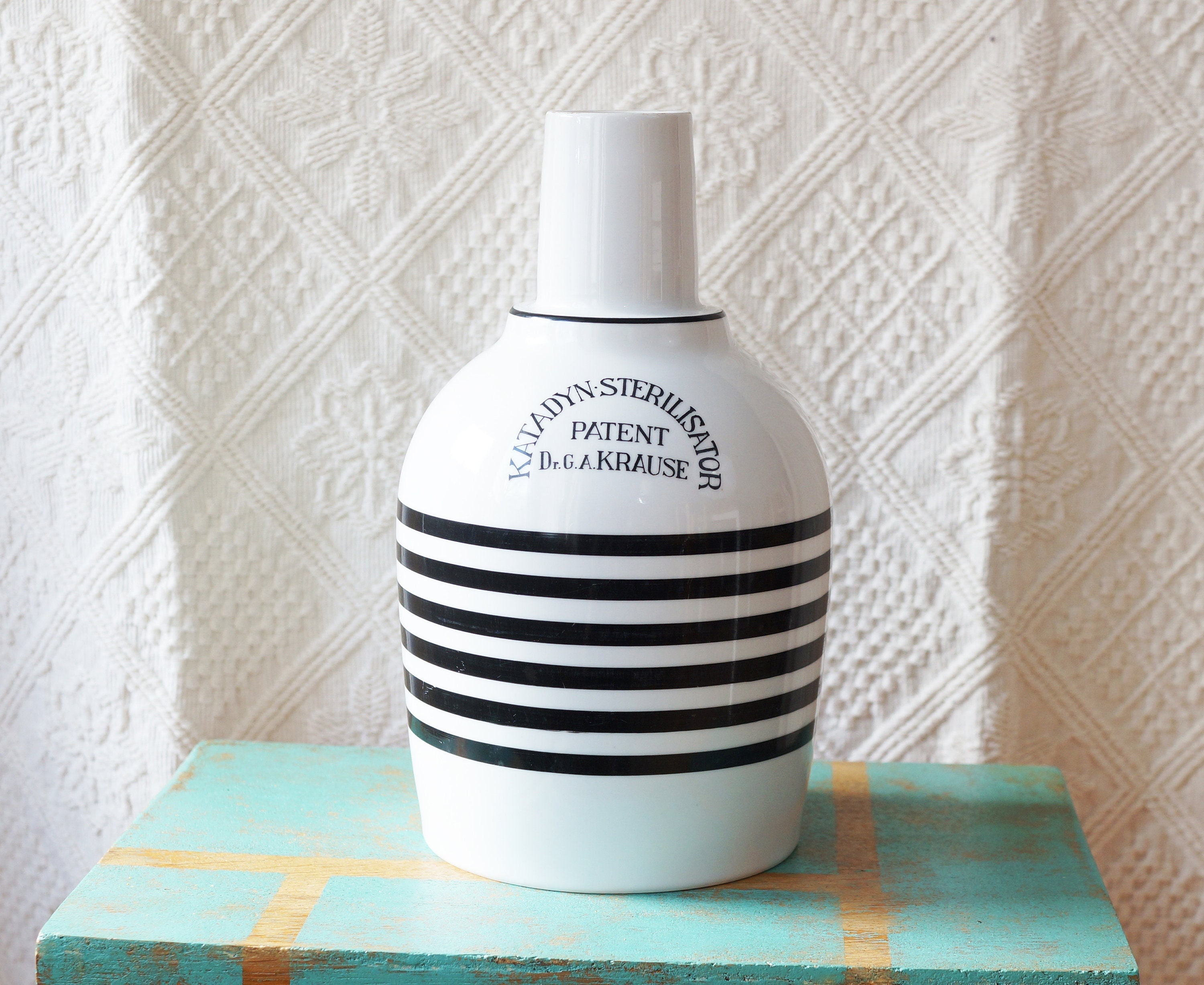 Vase Vintage, Ancien Stérilisateur Katadyn