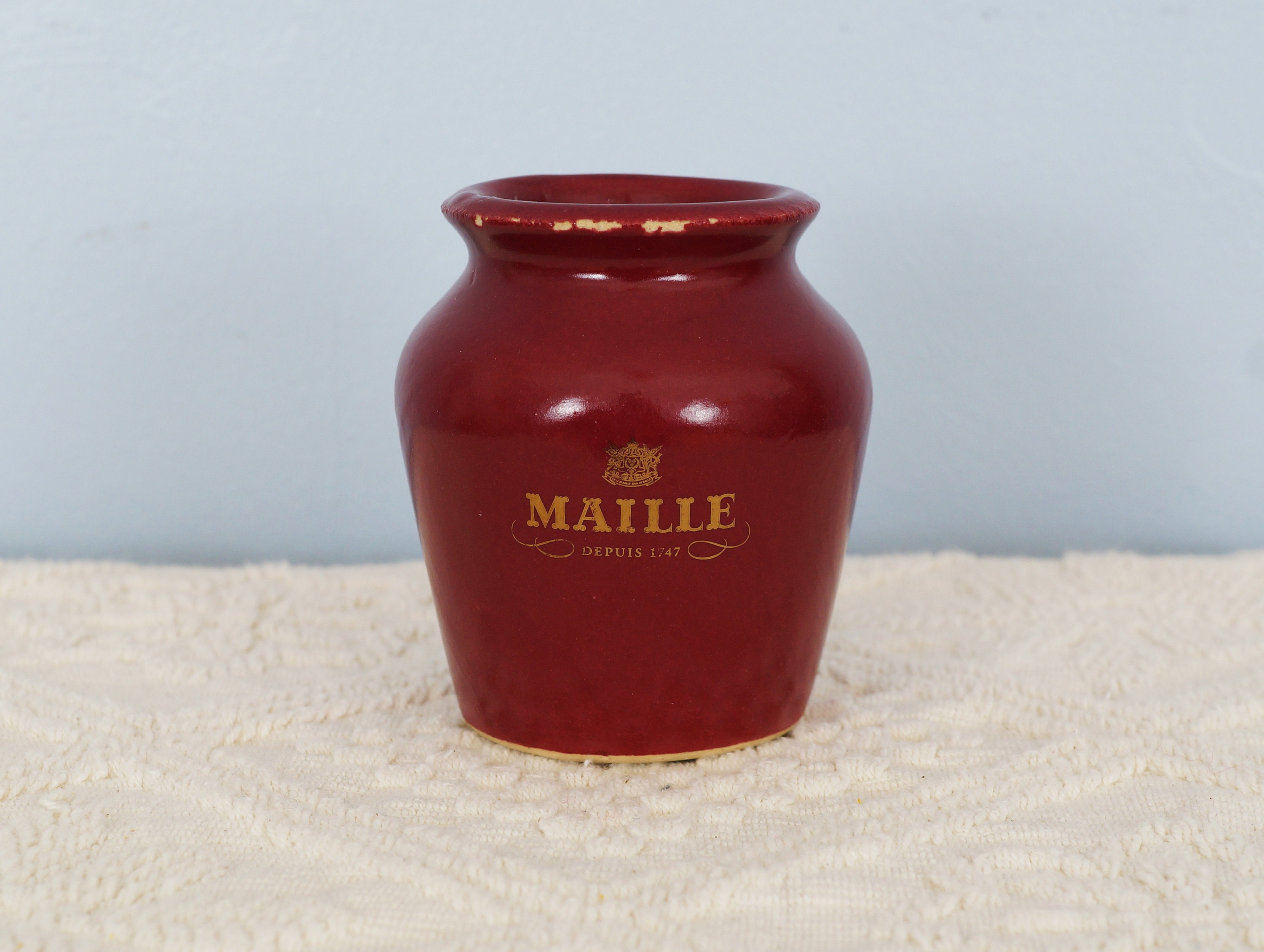 Pot de Moutarde Maille Vintage