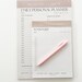 A5 TO DO LIST Notepad - Etsy