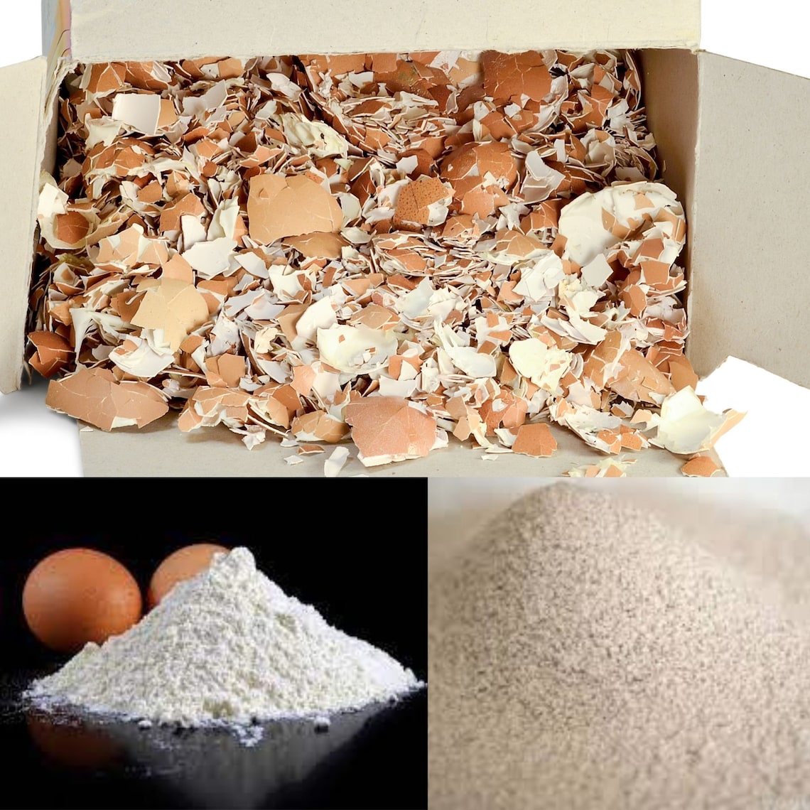 Calcium Powder Natural Egg Shell 100 Organic Non GMO 16 Oz Etsy