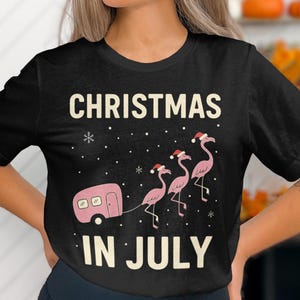 Christmas in July Flamingo PNG, Christmas in July Sublimation, Summer Christmas png, Christmas in July PNG, Digital Download PNG