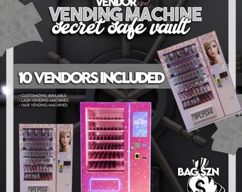 vending machine stickers etsy