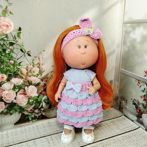 Dress for 12 inch Doll Birthday Gift Fashion Clothes
