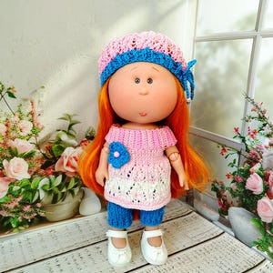 Knitted Outfit for 12&quot; Doll  Fashion clothes doll