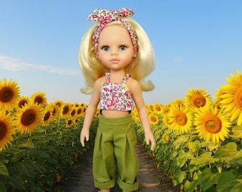 Kleding voor een pop van 13 inch Priness-poppenjurk