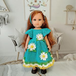 Clothes for a 17 inch doll. Prencess doll dress