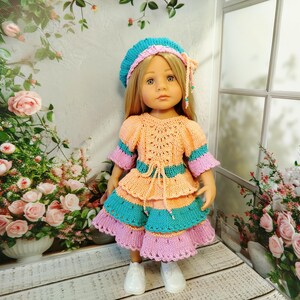 Clothes set for 14 inch doll Princess doll dress