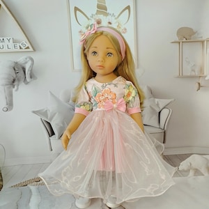 Clothes for a 19 inch doll. Prencess doll dress