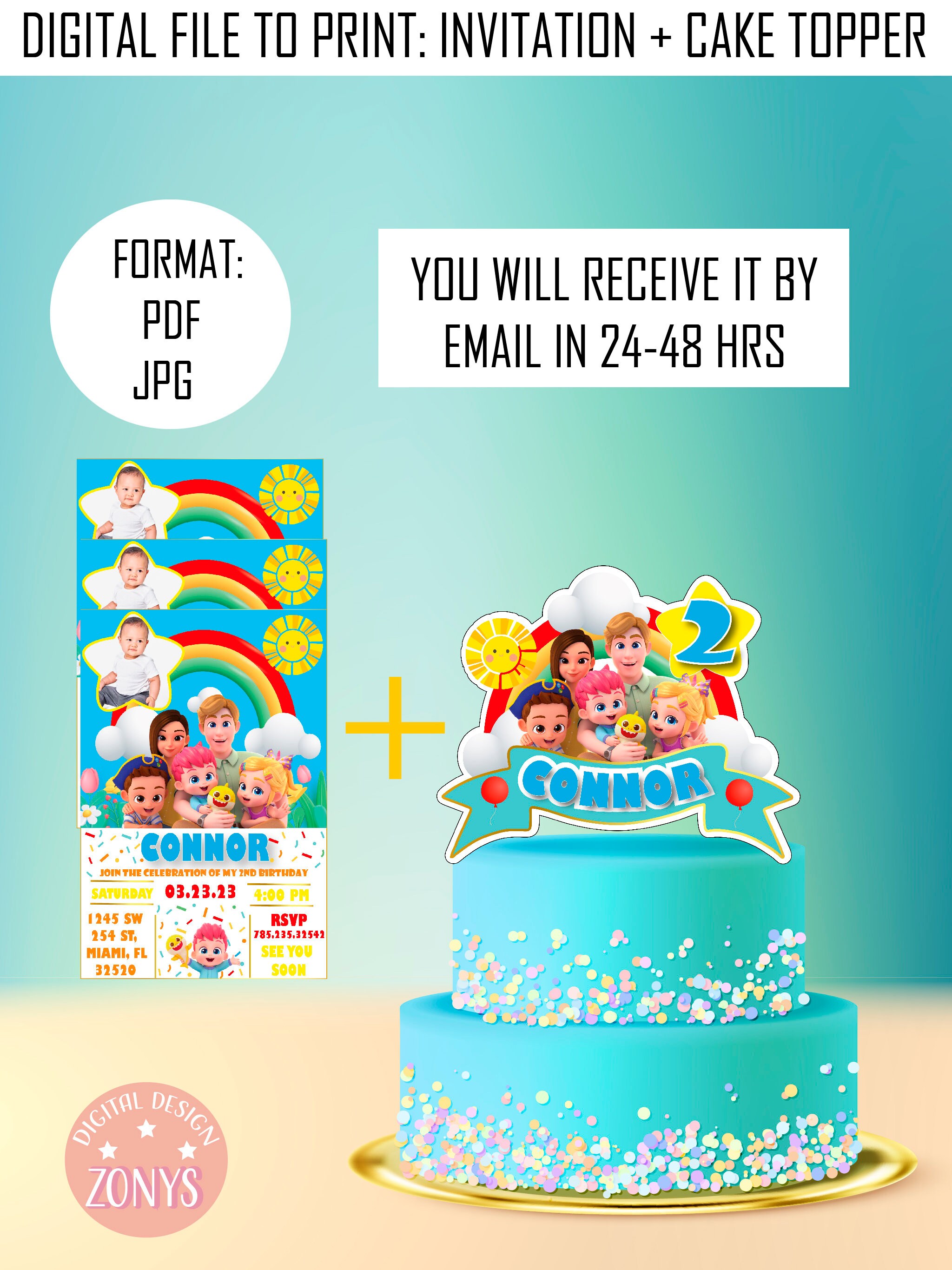 Bebefinn Cake Topper Bebefinn Invitation Birthday Celebration Bebefinn Etsy Bebefinn Cake Topper Bebefinn Invitation Birthday Celebration Bebefinn Etsy