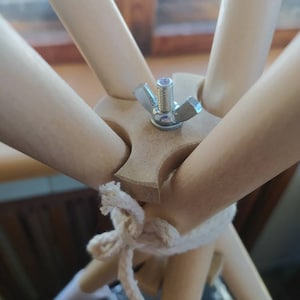 Teepee stabilizer with rope, Teepee stabilization system, stabilizer for kids playhouse, Fixateur, Teepee, Blocking system teepee