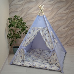 Teepee Tent Play Tents , Kids play tent , Teepee tent for kids ,  Childrens room teepee ,  Play Tents for Boys Girls , Play teepee