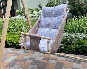 Baby swing 2 in 1, toddler swing, baby swing indoor, Kids swing,  baby girl gifts,  indoor swing, outdoor swing, garden swing
