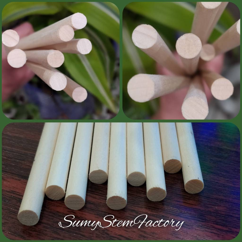 Wooden Dowels 0.24'' Diameter 520'' Long. Etsy Ireland