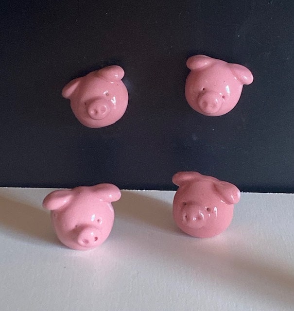 Décoration en résine - HAOPYOU - Figurines cochon miniature - 9 Pcs