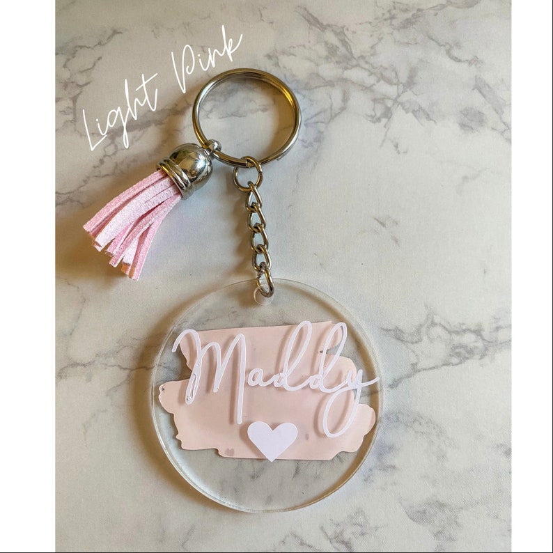 Name Keychain Self Gift Key Chain Names Keychain With Etsy