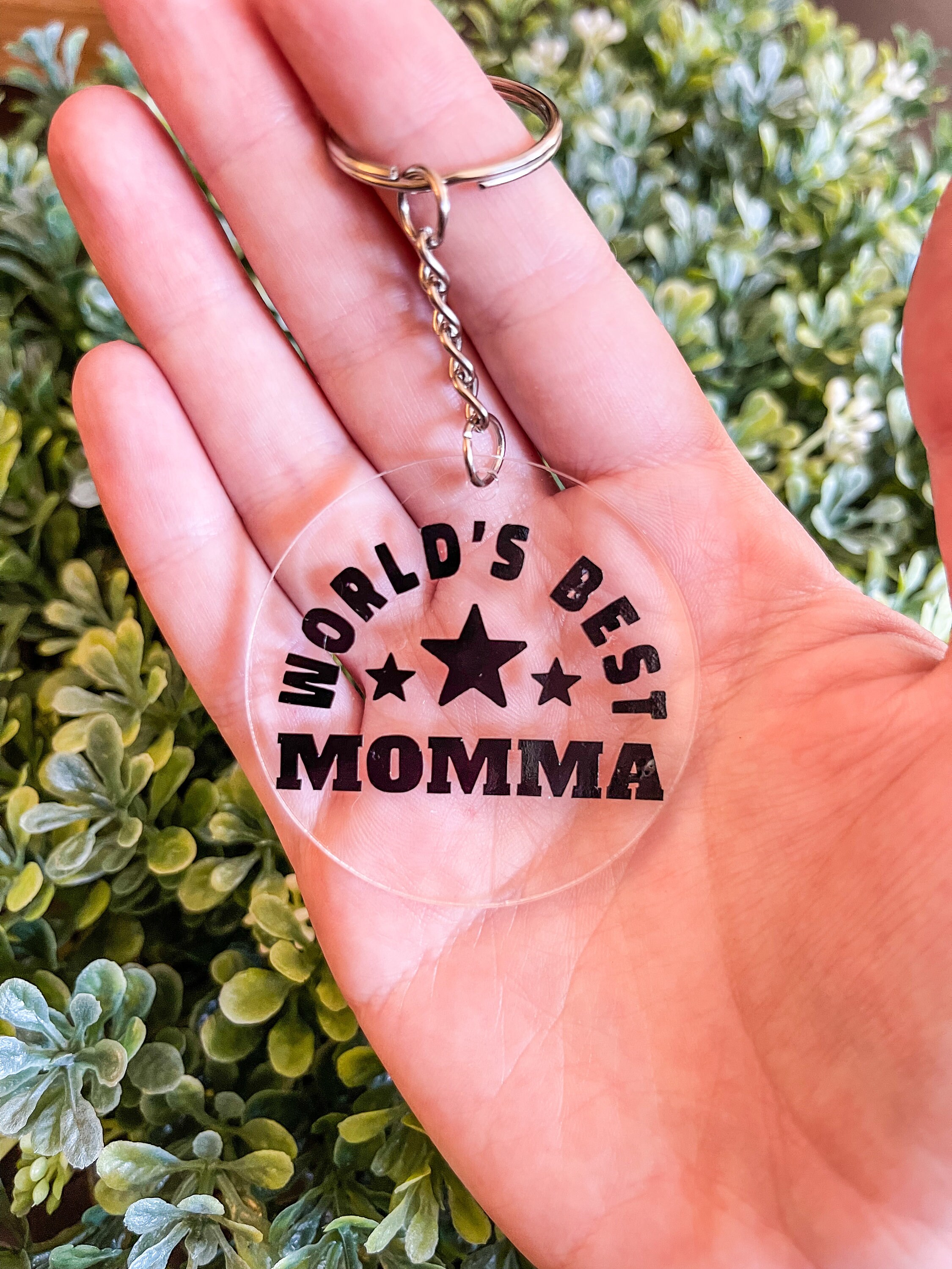 Mama Keychain Keychain for Mom Worlds Best Mom Gift Worlds Etsy UK