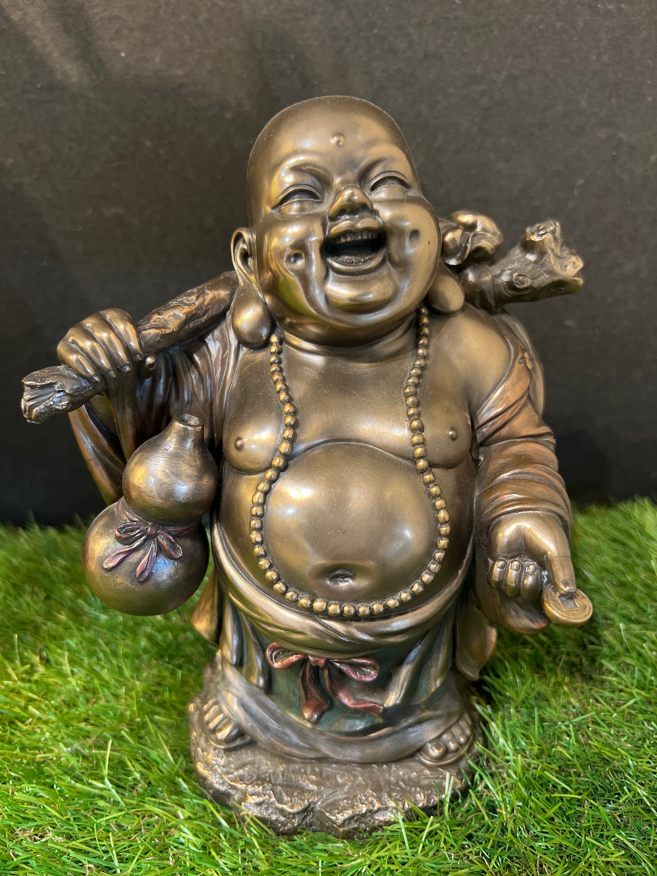 Laughing Buddha Statue Set 3 Little Buddha See No Evil Hear No