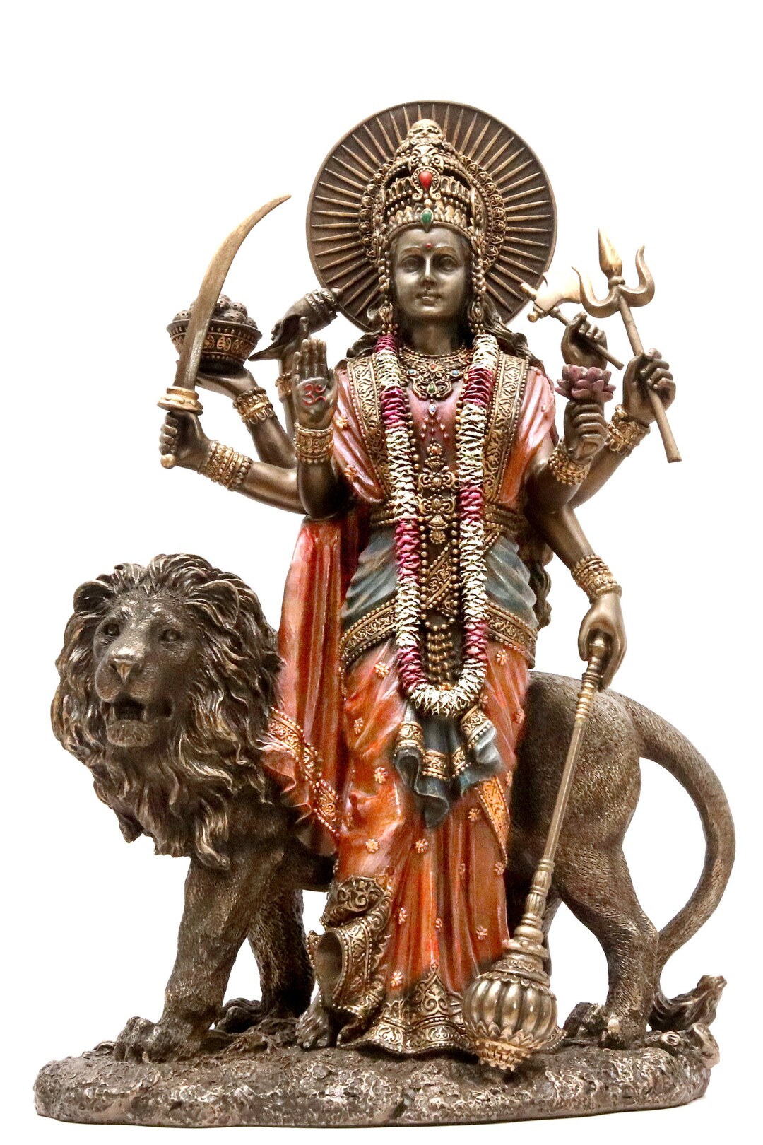 Durga Statue, Goddess Durga Statue, 11inch, Parvati Statue, Devi Durga