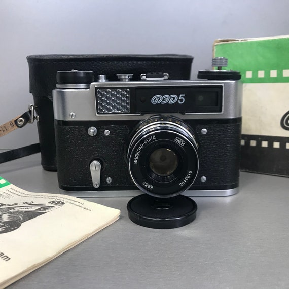 フィルムカメラ Fed5 & Industar-61 Fed 5 ソビエト フィルム カメラ 35mm Industar 61 レンズ - Etsy 日本