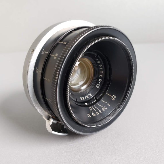 シルバー Jupiter-12 35mm f2.8 コンタックスrfマウント 1 ☆美品☆ ジュピター JUPITER-12 35mm F2.8 シルバー CONTAX RF