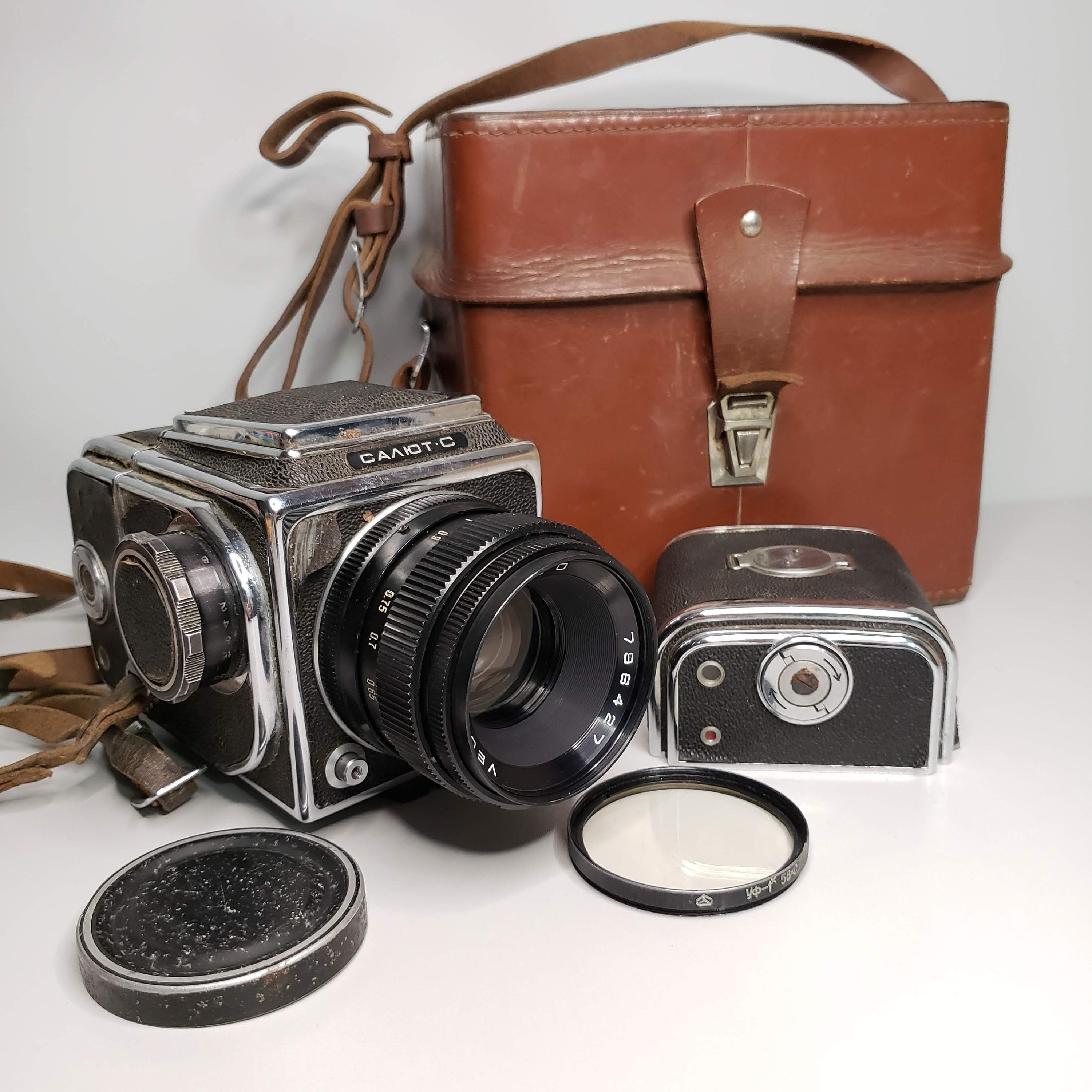 Camera SALUT C USSR MEDIUM Format 6x6 camera Film Soviet Etsy