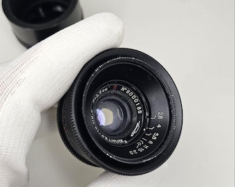 Jupiter 12 Black Photo Lens  m39 f2.8/35mm