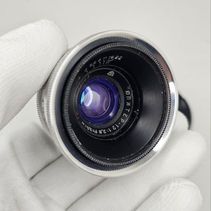 Jupiter 12 Silver Photo Lens  m39 f2.8/35mm