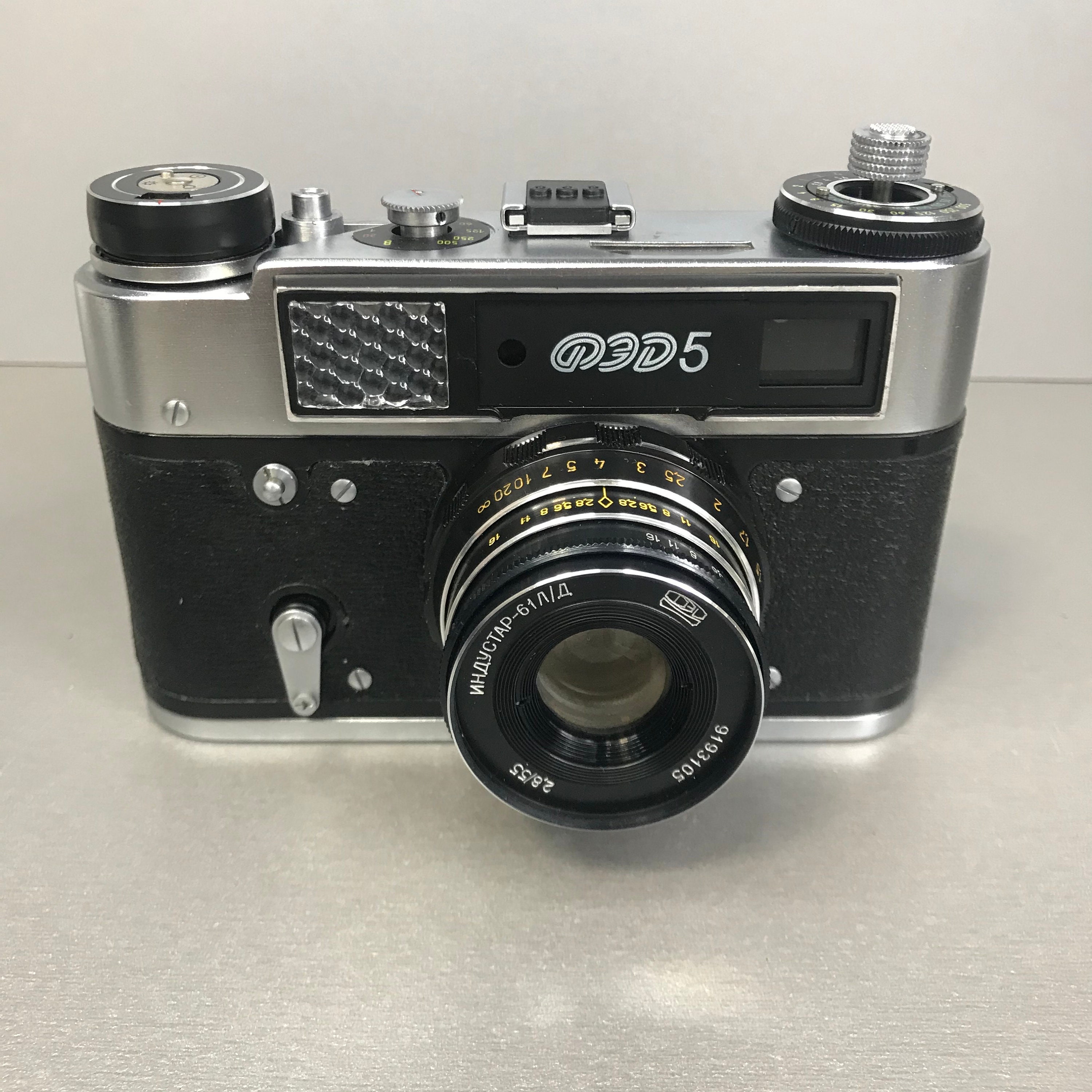 FED 5 写真カメラ 新レンズ Industar 61LD レンジファインダーフィルム