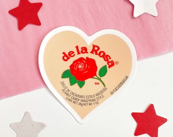 Mazapan Heart Sticker, Latina Gift, Mexican Candy Sticker