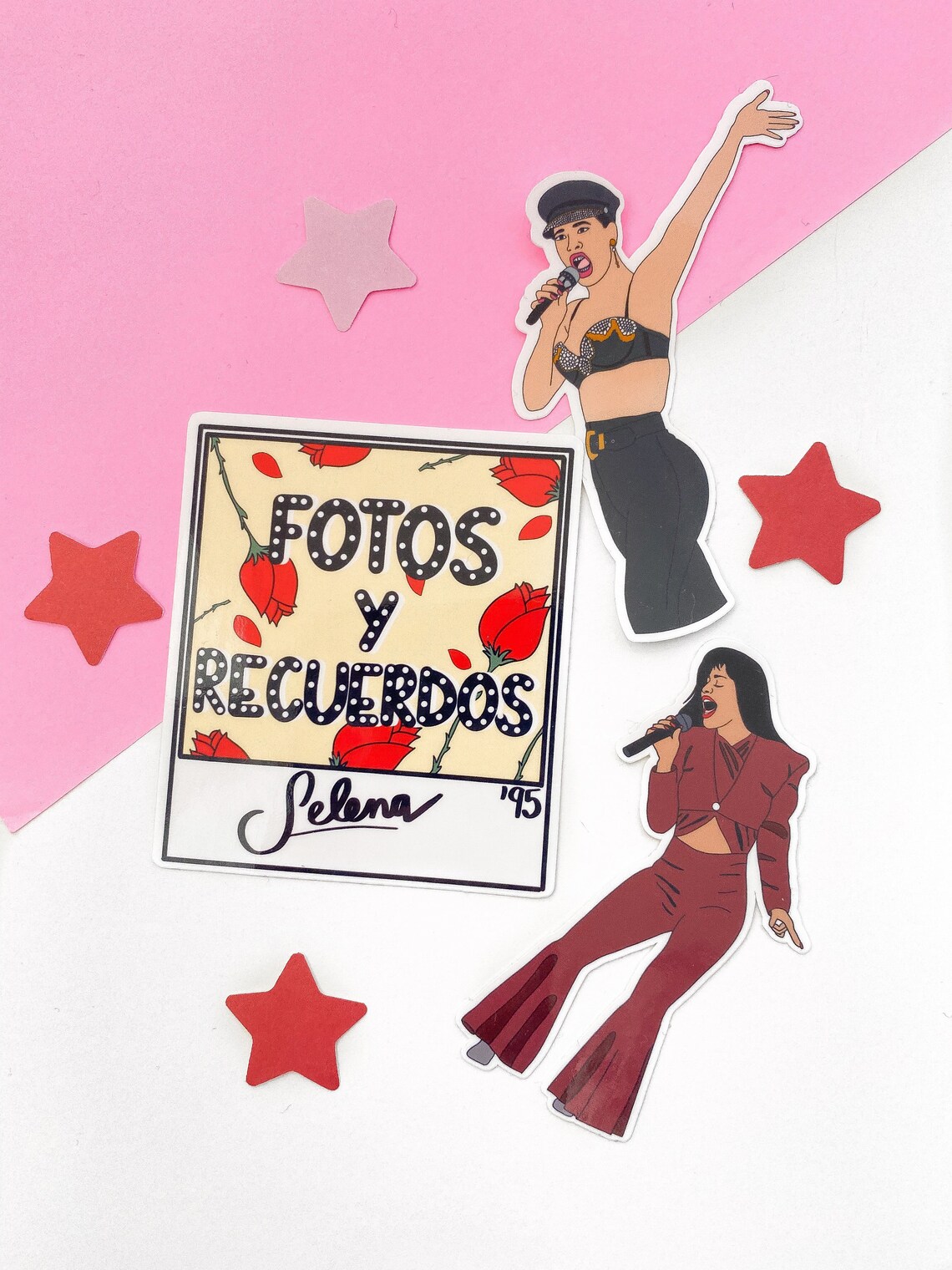 Selena Quintanilla Sticker Pack Como La Flor Bidi Bidi Bom Etsy