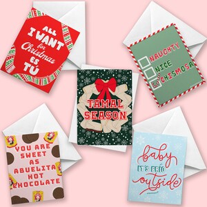 Tarjetas navideñas en español, tarjetas navideñas, feliz navidad, feliz navidad, invierno, vacaciones, tarjetas de felicitación, español, latina, latino, navidad