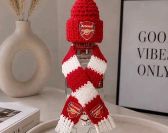 Miniature arsenal novelty scarf bottle set