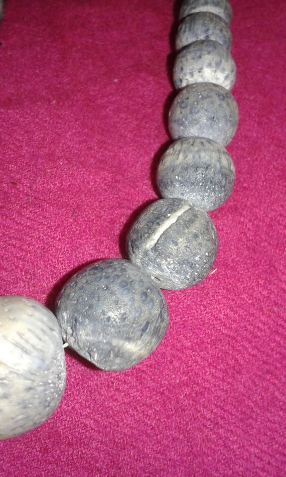 Blue Sponge Coral Necklace main image 1
